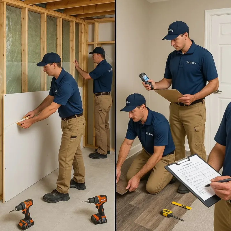 Repairs and Reconstruction process in Norfolk, NY