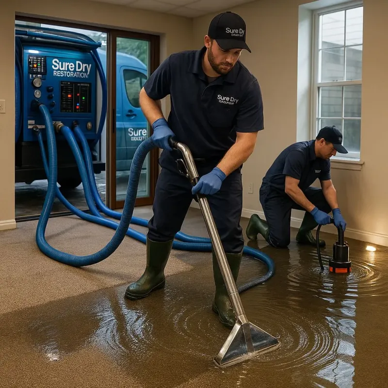 Water Extraction and Removal process in Norfolk, NY